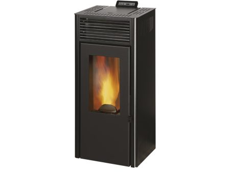 Pelletkachel Monobloc" Nola 7 " Zwart