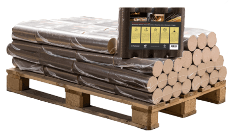 Ronde beuk briketten 15 pakken x 10kg (150kg)