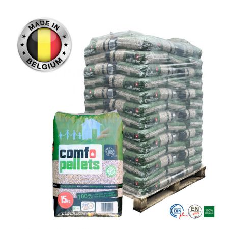 Palette Comfo pellets 65 zakken / Palette